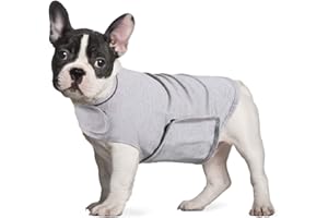 YUKOOL Anxiety Coat for Dogs, Lightweight Wrap Calming Vest, Dog Anxiety Jacket, Used to Instant Therapy for Over Excitement in Lightning and Fireworks to Keep Calming Comfort(S,Grey)