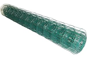 Marko 1 Garden Fence Mesh (0.6M x 10M), Green