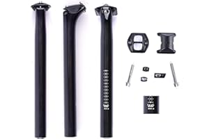 ESEN SP 3k Fibra de Carbono 27.2/31.6mm*350/400mm Bicicleta Bicicleta Tija de sillín Bicicleta de montaña/Carretera Bicicleta BMX Tija de sillín Tubo Tija de sillín