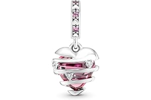 HAEPIAR S925 Silver Charm for Bracelet Necklace Sterling Silver Dangles Mouse for Women Girls Gifts