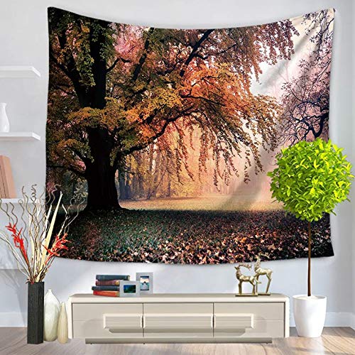 ArgoBa Dusk Tree Pattern Moda Tapestry Hanging Wall Tapestry Home Decor Coperta da Picnic Telo da Spiaggia Tende da Letto