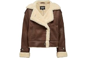 ONLY Kurtka Kobiety Only lva Faux Suede Bonded Jacket Cc Otw