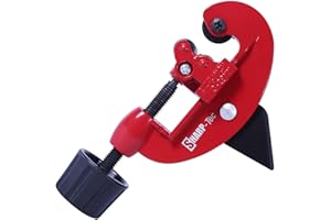 Sharp-tec 3-28mm Pipe Cutter, Adjustable Tube Cutter with Aluminum Alloy Body, Copper Pipe Cutting Tool for Plumbing with Blade for deburring
