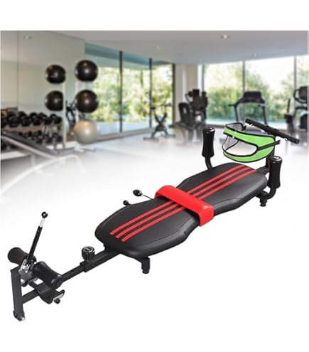 CLEADONG Inversionstrainer Mobile Rückenstreck Streckbank, Back Stretch Traction Inversions Tisch Mit 150kg Gewichtskapazität, Für Körperformende Übungen
