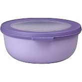 Mepal - Cirqula &ccedil;ok ama&ccedil;lı kase yuvarlak Nordic lilac &ndash; 750 ml &ndash; saklama kutusu, buzdolabı kutusu, derin dondurucu, mikrodalg