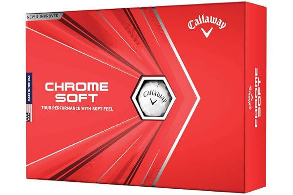 Callaway Balles de Golf Chrome Soft 2020