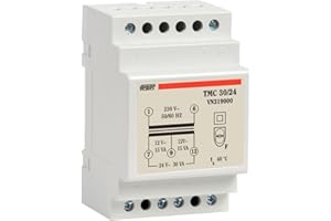 VEMER VN319000 TMC 30/24 Continuous Operation Transformer 230 V/12 – 24 V, Power 30 VA, White
