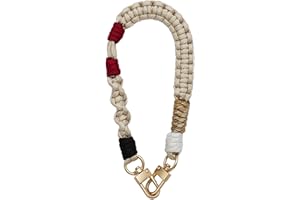 CHUQING Cadena para teléfono móvil, correa de muñeca corta, llavero corto, pulsera, cordón para teléfono móvil