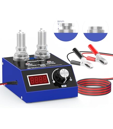 Tester Scintilla Motore 6-12V CKANDAY - Kit Con Spazzole Pulizia Carburatore - Foto 3