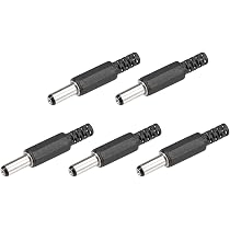 Connecteur DC Mâle 5,5 X 2,5 Mm - Longueur 14 Mm - Neuf, Pour Alimentation