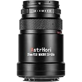 AstrHori 25 mm F2,8 2X-5X makro objektif, tam format, manuel odaklama, A7, A7II (A7M2), A71II (A7M3), A7III (A7M4), A7R, A7RI