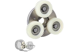 Hominas E Bike Motor Gear Clutch Kit para Bafang, 36T Nylon Gears y 88 mm Clutch Kit Alta Resistencia Engranaje Planetario para Bicicleta Eléctrica 500W-750W