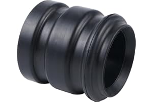 NICECNC Escape Silenciador Junta de Goma para Tubo de Escape Compatible with 250/300/EXC/MXC/XCW/XC/SX/6D/Freeride 1998-2016 Compatible with Husqvarna TE/TC 250/300 2014-2016 Ver Ajuste, Negro