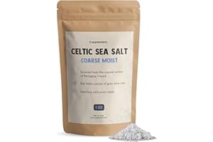 Cupplement - Sel de mer Celtique 1 KG - Qualité Supérieure - Gros Sel