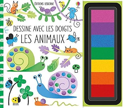 Dessine avec les doigts - Les animaux