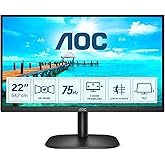 AOC 22B2H - 22 Zoll FHD Monitor (1920x1080, 60 Hz, VGA, HDMI) schwarz
