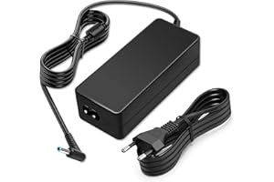 ZOSAM HP 45W 19.5V 2.31A Laptop Charger for HP Stream 11 13 14, Pavilion, Elitebook Folio, Spectre, Pavilion Touchsmart, Spectre Ultrabook, AC Adapter Power Supply (4.5mm x 3mm)