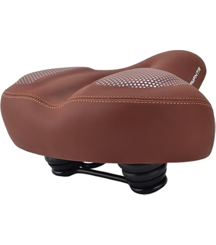 Sella Bici Montegrappa | Pelle Sintetica | Doppia Molla | Comoda E Antiurto | Made In Italy | Nero