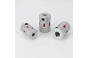 DTMENG D40-L55 Taille d'alésage 10-22 mm 10 11 12 14 15 16 18 19 20 22 mm Flexible Couplage d'arbre CNC Moteurs pas à pas 3D Traitement d'oxydation de surface (12 mm)