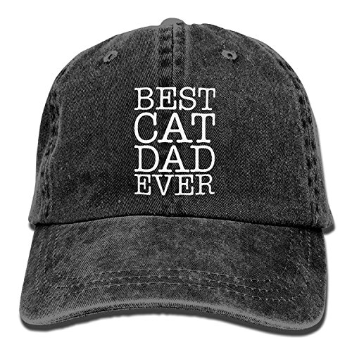 Preisvergleich Produktbild Best Cat Dad Ever Unisex Adult Adjustable Sun Dad Hat
