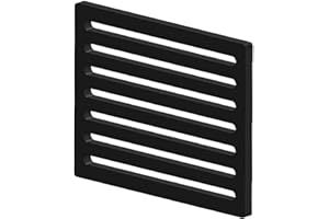 Kaminrost - Passend für Justus Kaminöfen inkl. Modellübersicht - Ascherost Kamin aus massivem Stahl - feuerfest & hitzebeständig - Kaminrost Feuerrost Kaminofen Rost [195x155x10 mm]