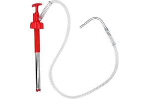 FTVOGUE Leakage Proof Transfer Pump Liquid Fuel Siphon Pump Manual Vertical Oil Extractor for 20L Drum