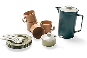 Dantoy - Service à café bio - Boîte compacte - Jouet éducatif pour enfants