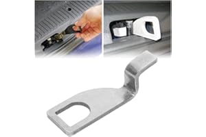 JNNJ Heckklappenaufsteller, Auto Heckklappen Aufsteller Für Frischluft, Edelstahl Auto Heckklappen-Abstandshalter Passend Für T5 T6, Frischluftschloss-Haken-Halterung