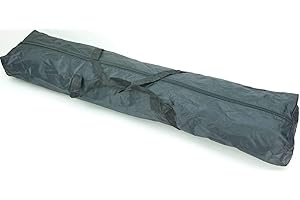 MASTER AUDIO PROFI Tasche Tragetasche Transporttasche schwarz für 2 Mikrofonstative Mikrofonständer Stativ Ständer Bag