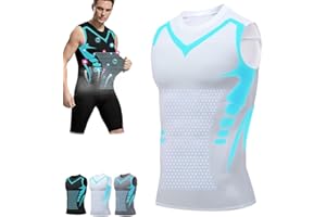 GQIWUB Aktivheld Abnehmweste, Vitalvest Abnehmweste, Vitalvest Slimming Vest, 2024 New Version Ionic Shaping Vest For Men