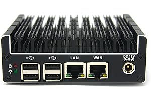 Protectli Vault FW2B - 2 Port, Firewall Micro Appliance/Mini PC - Intel Dual Core, AES-NI, 4GB RAM, 32GB mSATA SSD - Compatible with pfSense/OPNsense