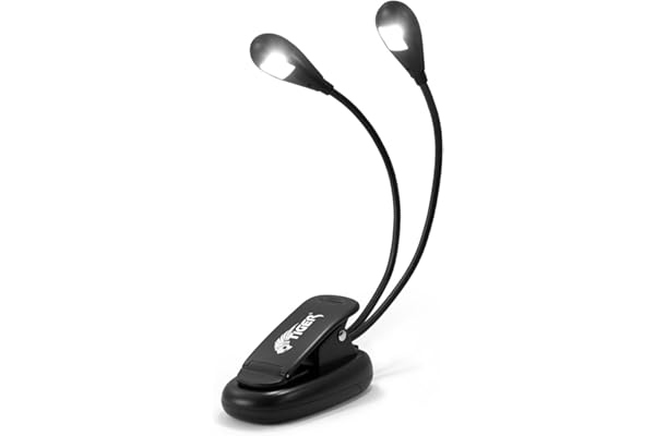 TIGER MSL28-BK Lampe pour Pupitre - 2 LEDs