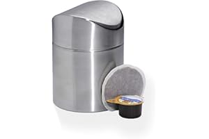 chg 3187-00 Pattumiera da tavolo, altezza: 13,0 cm, diametro: 9,5 cm