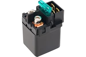OuYi Relais de solénoïde de démarreur compatible avec Honda NES125 2000-2003/ SES125 Dylan 2003-2004/ SH125 2001-2003/ SH150i 2010/ VT125 C Shadow 1999-2004/ XL125 V Varadero 2001-2003