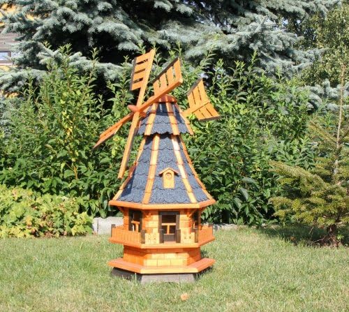 Garden windmill with Solar blue type 4.1