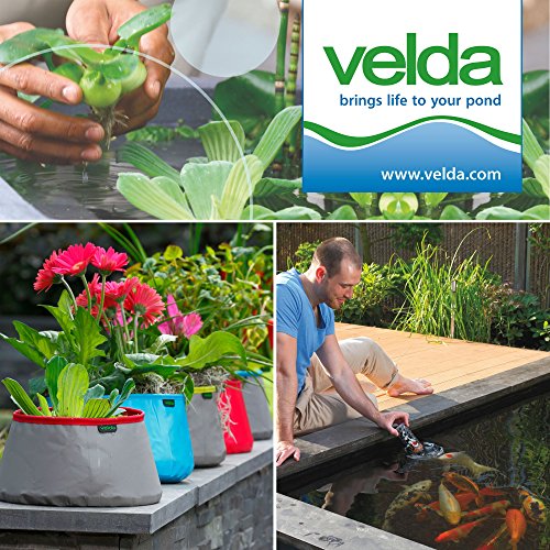 Velda 127572 Treibende Pflanzinsel für den Teich, Ø 25 cm, Rund, Floating Plant Island - 4