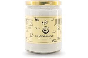 KoRo - Organic Coconut 450 g - Vegan Gluten Free from Additives - Naturally Creamy Coconut from Controlled Organic Cultivation