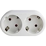 BeMatik - Multiplicador adaptador de clavija enchufe schuko ...