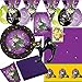 Produktbild Kleine Hexe Party-Set für 16 Kinder 79 Teile Teller Becher Servietten Tischdecke Tüten Luftballons Wimpel Katze