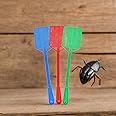 Turtuls Group Fly Swatter for Cockroach,Mosquito,Flies and Centipedes All Instant Killar (Many Colour) Pack of-3