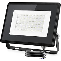 Set 6 Faretti LED Aigostar 20W – Luce Naturale 4000K, 1650Lm, Impermeabili IP65 Per Esterno Da Giardino E Garage