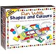 Creative's Fun With Shapes And Colours Board Game (Multi-Color), Kid, Multicolor