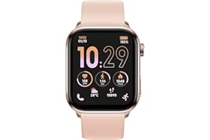 ICE-WATCH - Ice smart 3.0 Rose Gold Nude 1.78 AMOLED GPS - Rechteckige, roségoldene Connected Watch für Frauen mit Silikonarmband - 024303 (1.78 Zoll)