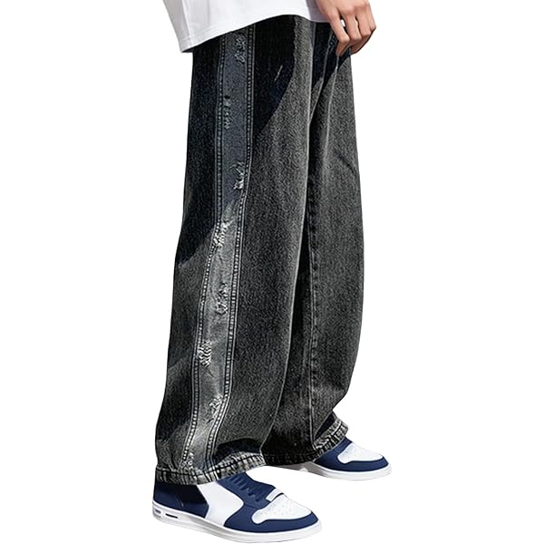 Multi Pocket Pantaloni Da Uomo In Jeans Baggy Pant Tuta Minus Two