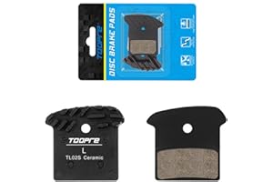 CYCEARTH Pastillas cerámicas de Freno de Disco de Bicicleta compatibles con con Shimano J04C J05A G04S G05A G05S XTR M9000 XT M8100 SLX DEORE