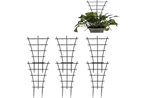 PMELCXD Lot de 6 mini treillis d'escalade superposé pour plantes grimpantes en pot