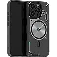 Aulumu A16 for iPhone 16 Pro Magnetic Thermal Case | Updated Camera Control | IMD Technology | Compatible with Magsafe | Complete Wrap-Around | Touch Translucent Gray