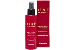 Fini by A-Star Sea Salt Spray for Men | Texturizing & Volumizing Hair Spray with Oud Fragrance | Natural Matte Finish & Anti-Frizz | Beach Waves Look