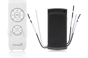 Wowlela Télécommande, Kit lampe ventilateur plafond sans fil pour Home Office 220V Universel