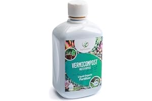 Humus de Lombriz Líquido Hortulani - ¡El fertilizante natural hecho de humus de lombriz! Ideal para plantas de interior y exterior, verduras y flores. (0,5l)